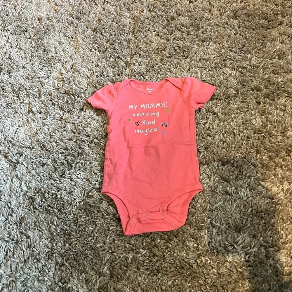 Like new Carter’s “My Mommy” onesie